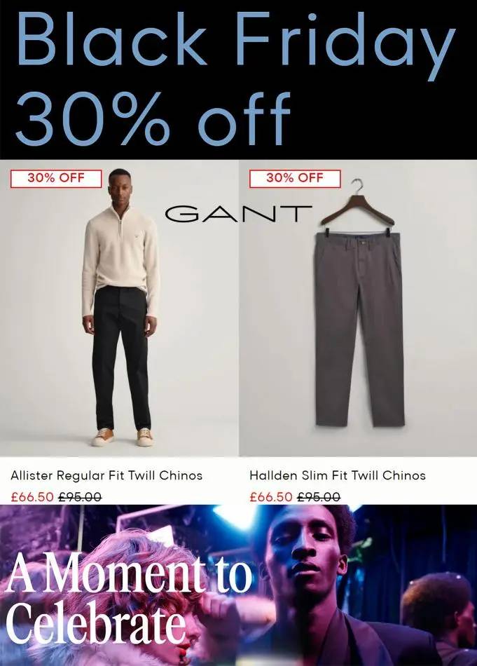 Sale Gant Black Friday