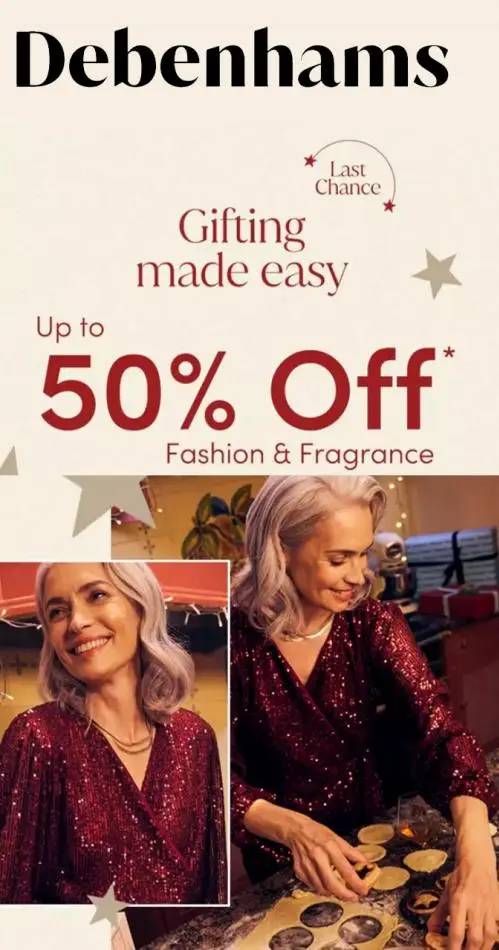 Up to 50 % off