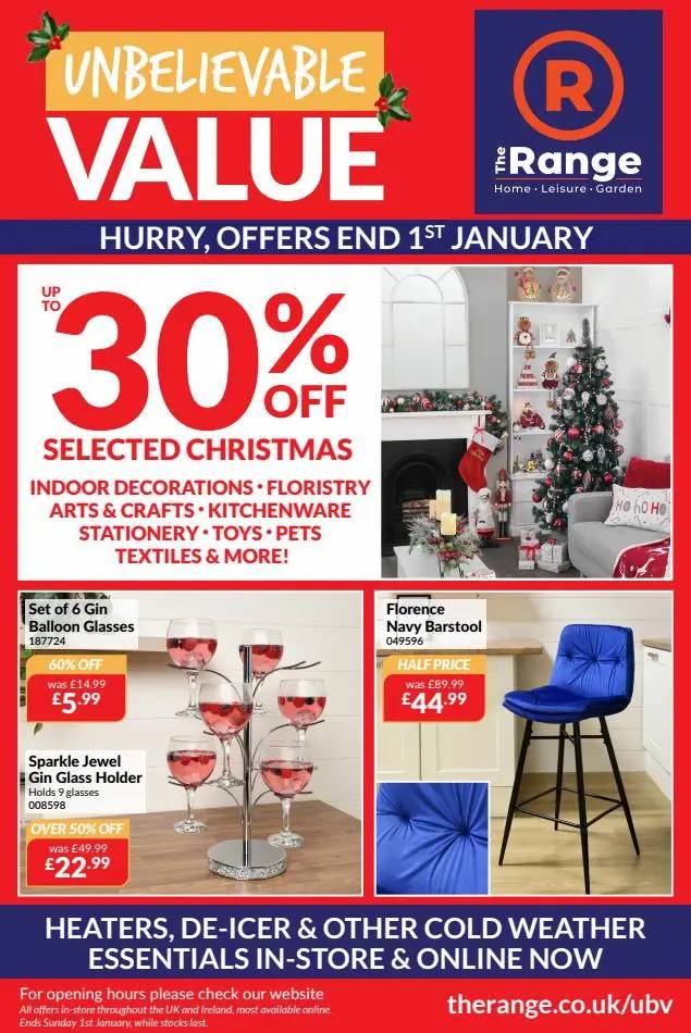 30% Off Selected Christmas