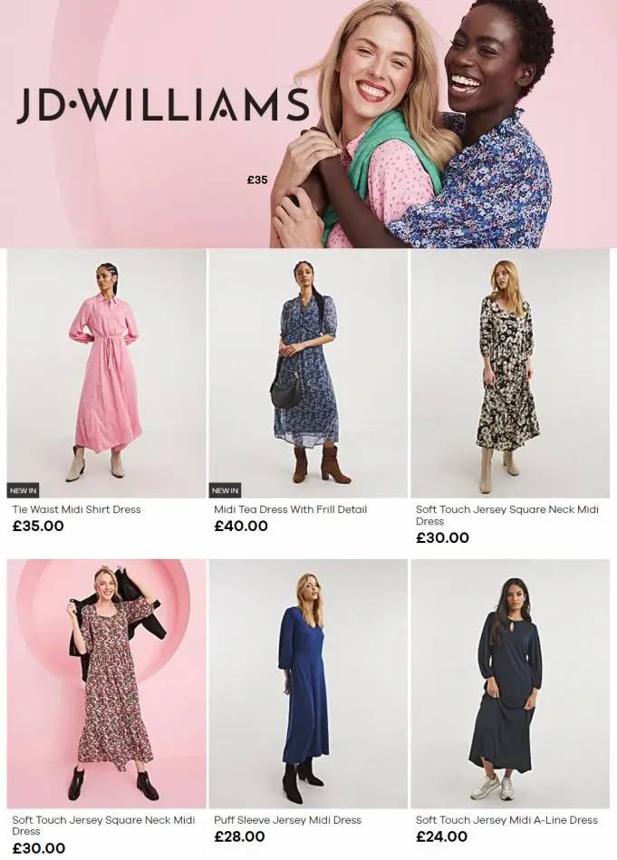 DRESSES THAT BRING JOY, FROM £28