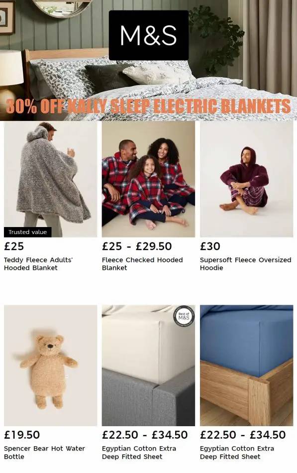 30% OFF KALLY SLEEP ELECTRIC BLANKETS