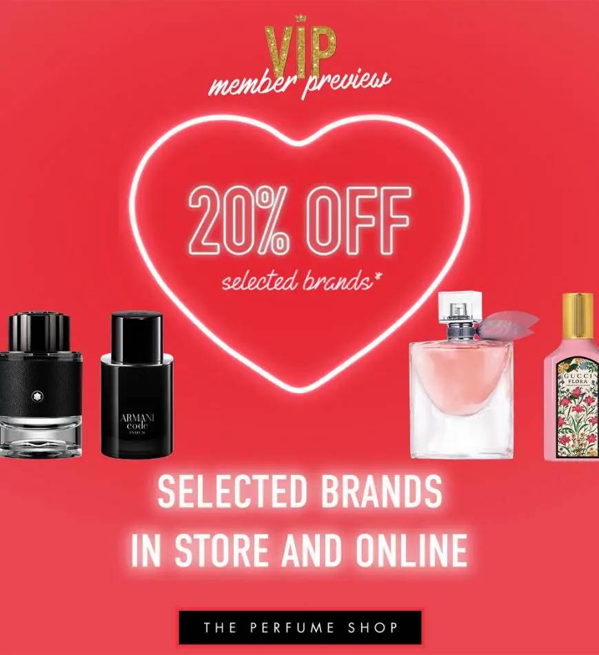 Start your Valentine's shopping with a saving!