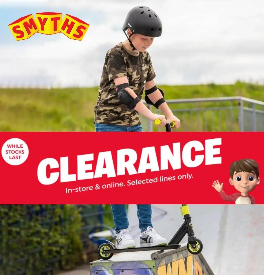 Smyths Clearance