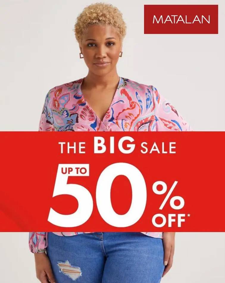 The big Sale up to 50% off