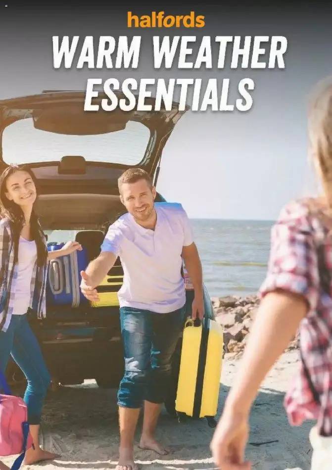 Halfords Warm Weather Essentials