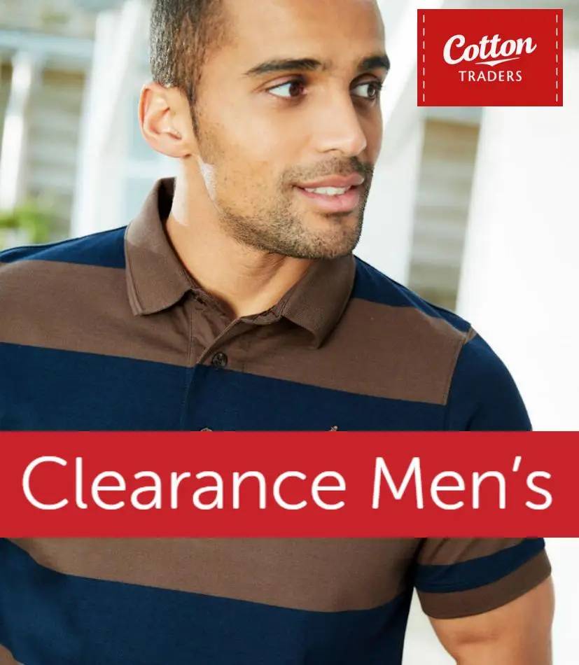 Cotton Traders Clearance Men's