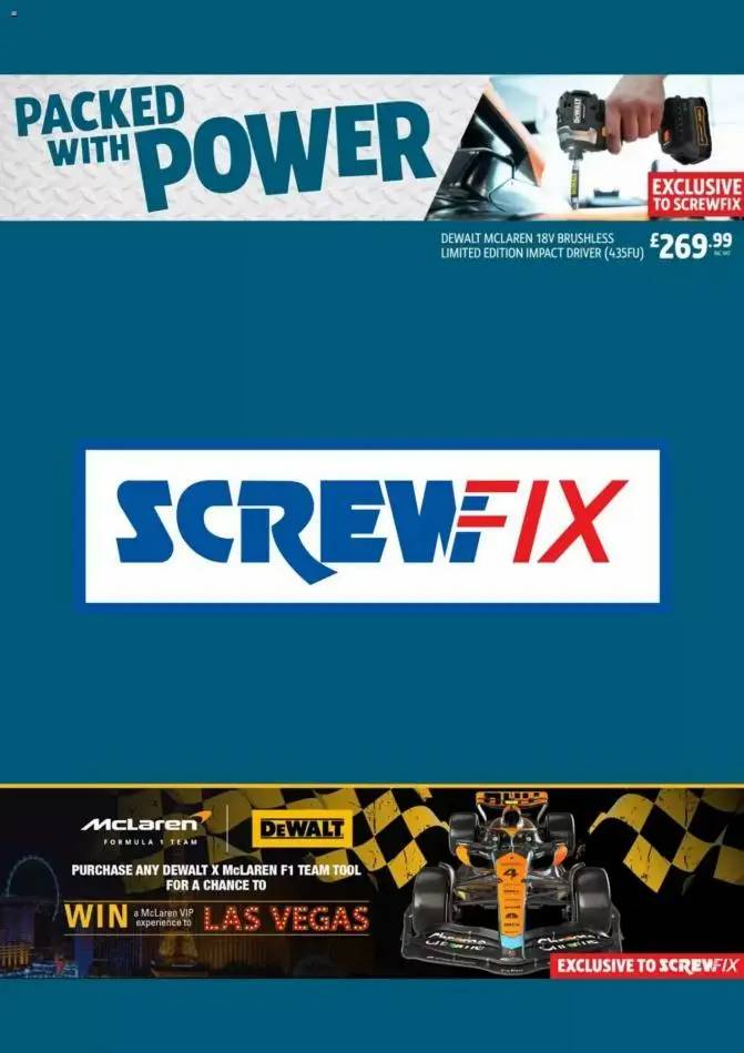 Screwfix leaflet