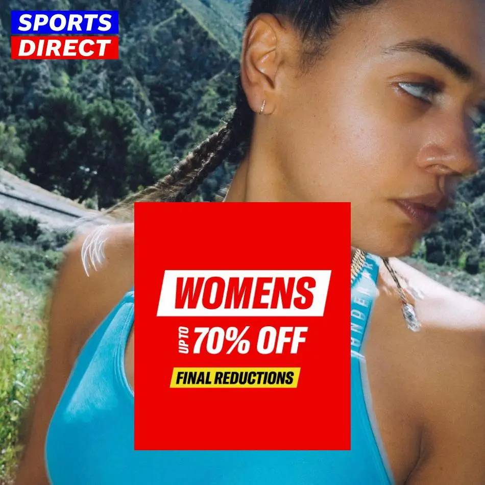 Sports Direct Women's up to 70% Off