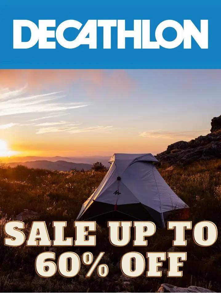 Decathlon Sale up to 60% Off