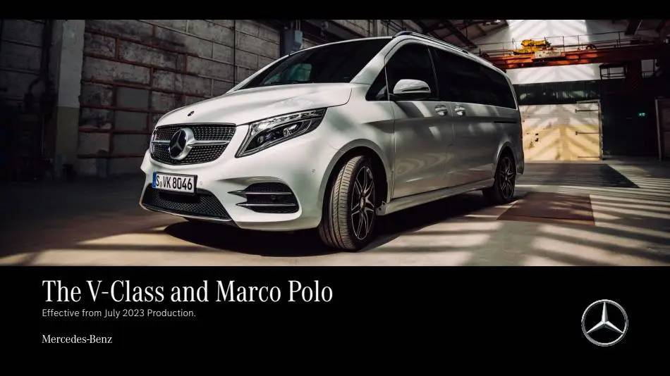 Mercedes Benz V-Class &amp; Marco Polo