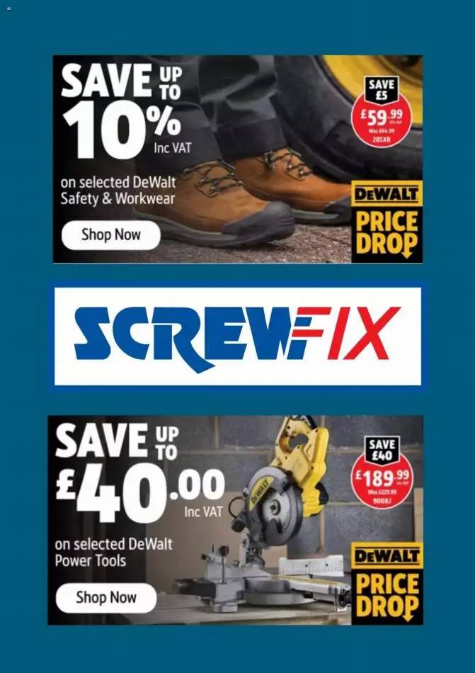 Screwfix leaflet