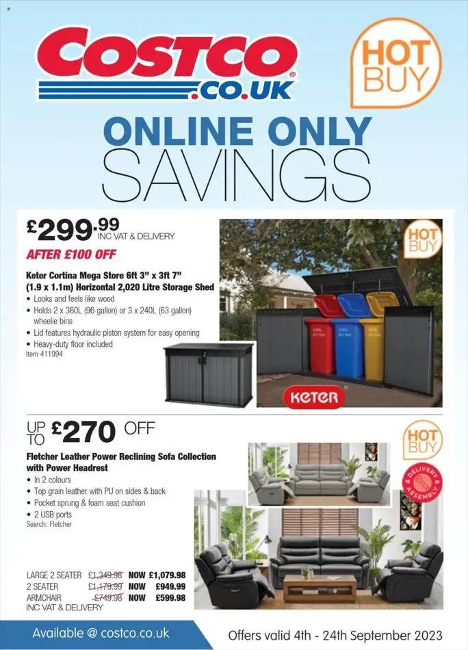 Costco Online Only Savings