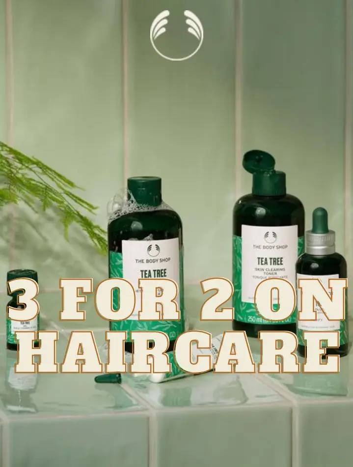 The Body Shop 3 for 2 on haircare