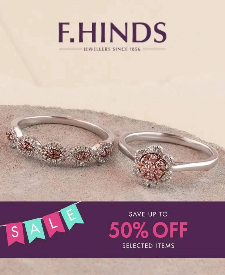 F. Hinds Save up to 50% Off