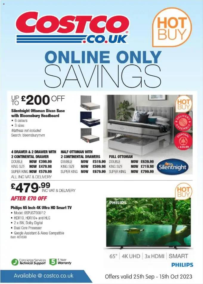 Costco Online Only Savings