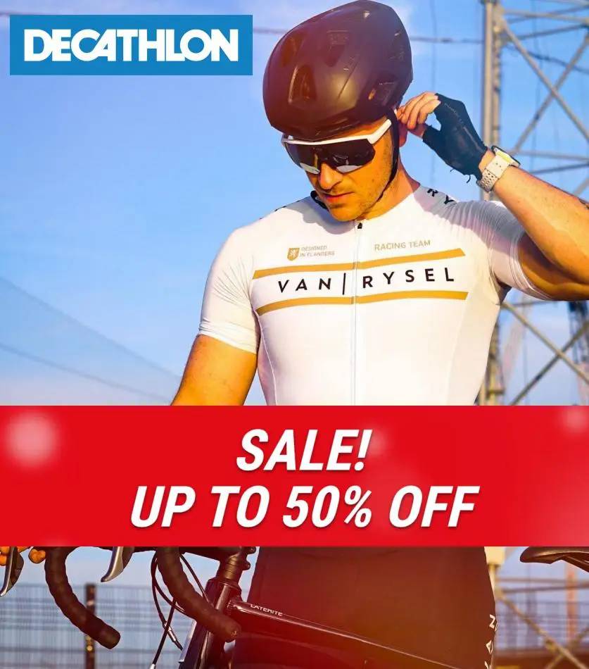 Decathlon Sale up to 50% Off