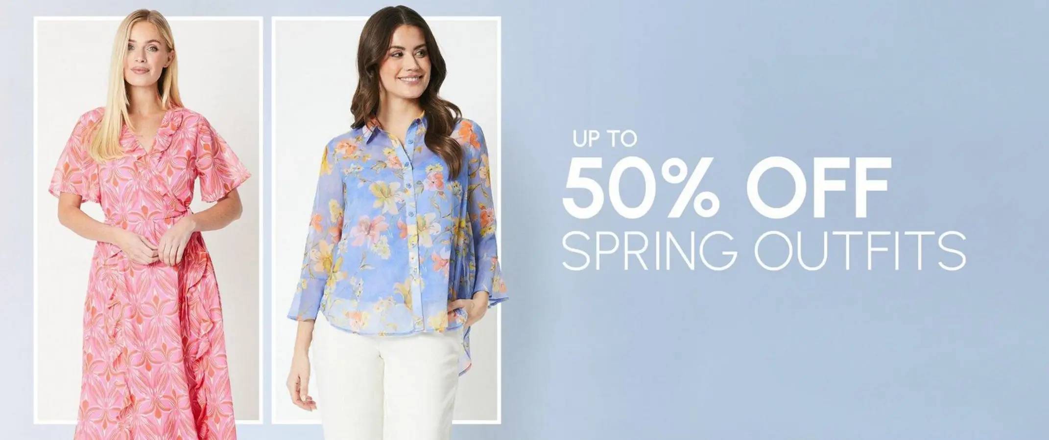 Up To 50% Off Spring Outfits