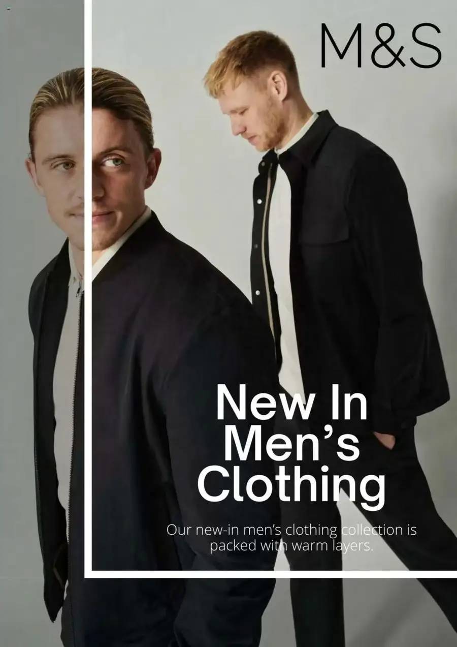 New In Men's Clothing