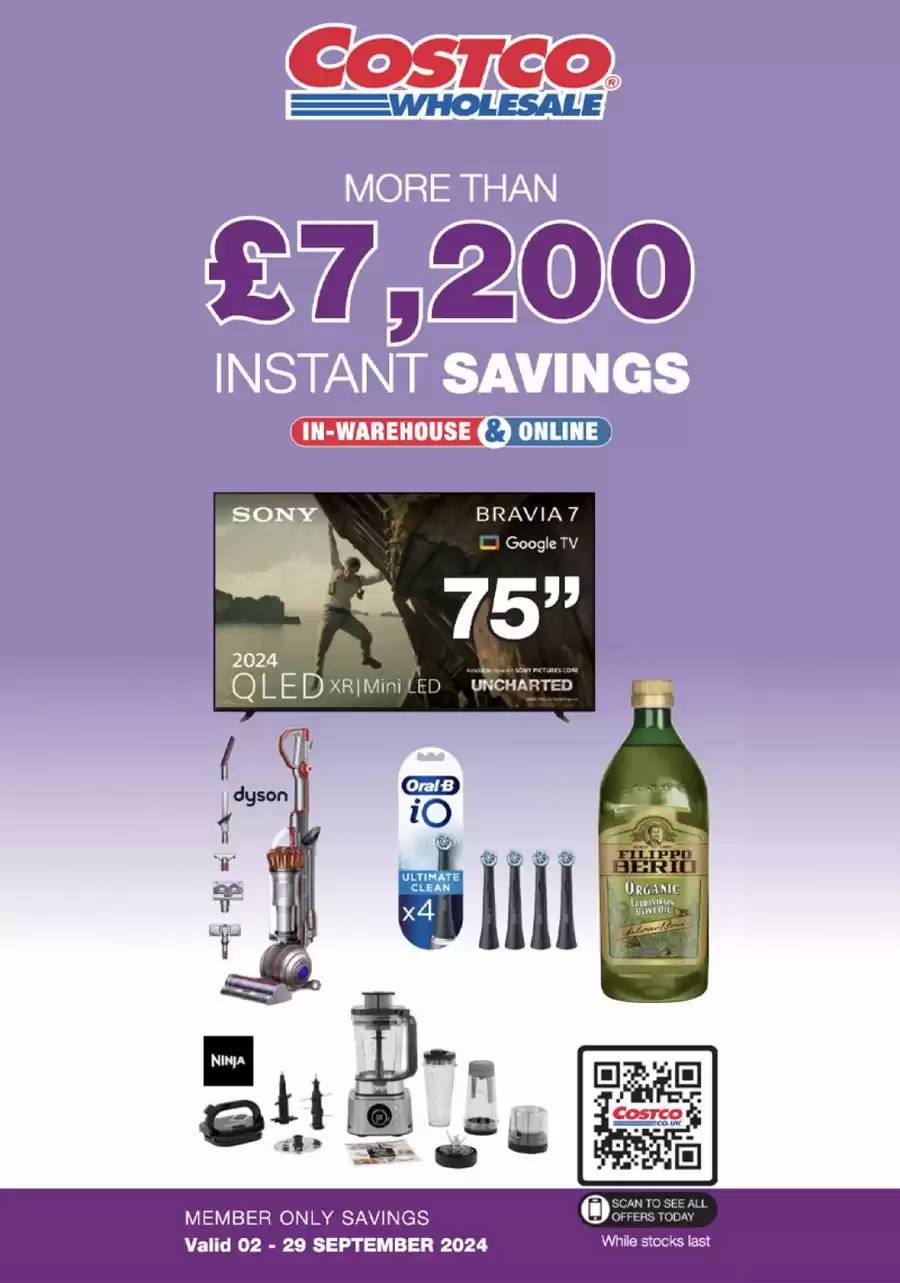 More Than £7,200 Instant Savings