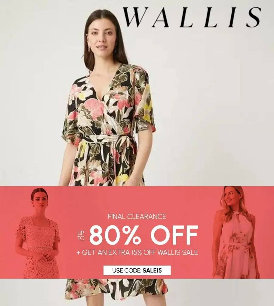 Wallis Final Clearance up to 80% Off