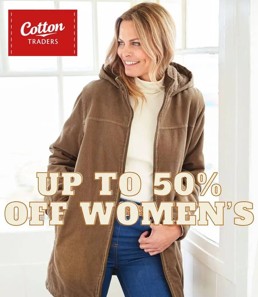 Cotton Traders Up to 50% off Women’s