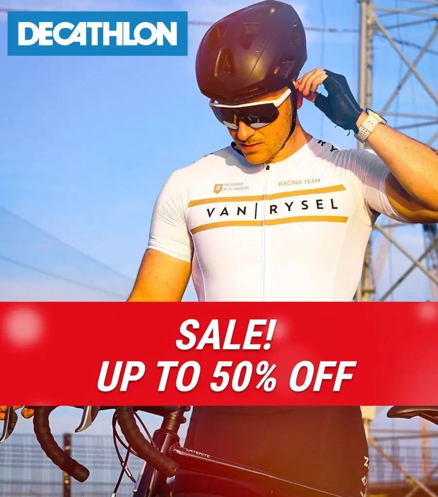 Decathlon Sale up to 50% Off