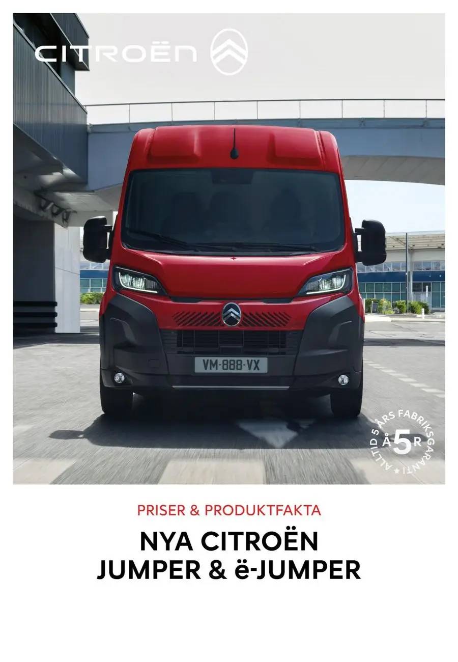 Citroën NYA JUMPER &amp; ë-JUMPER