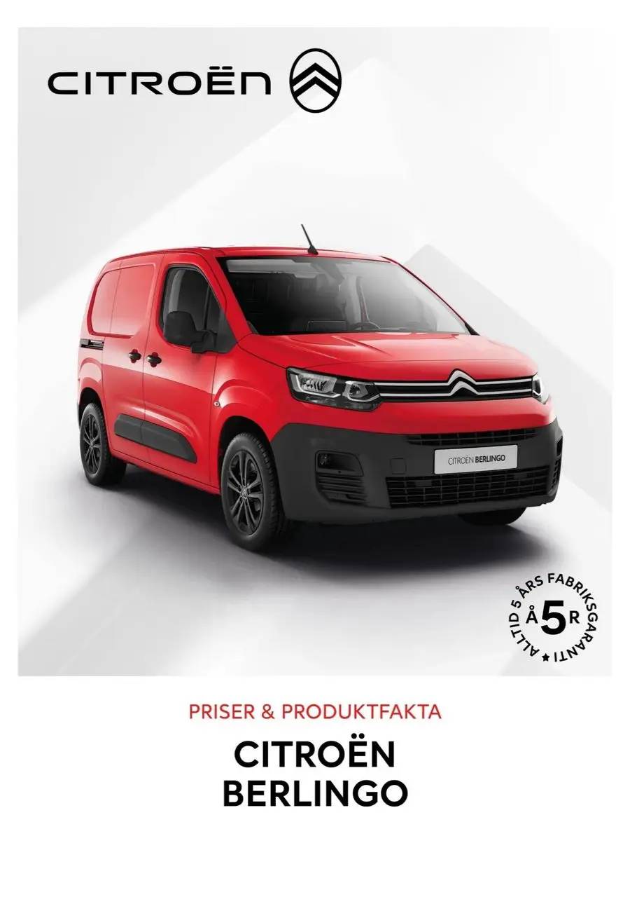 Citroën BERLINGO TRANSPORTBIL