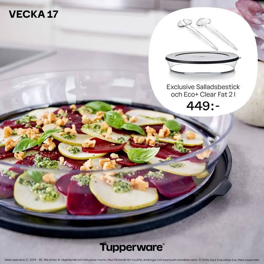 Tupperware reklamblad