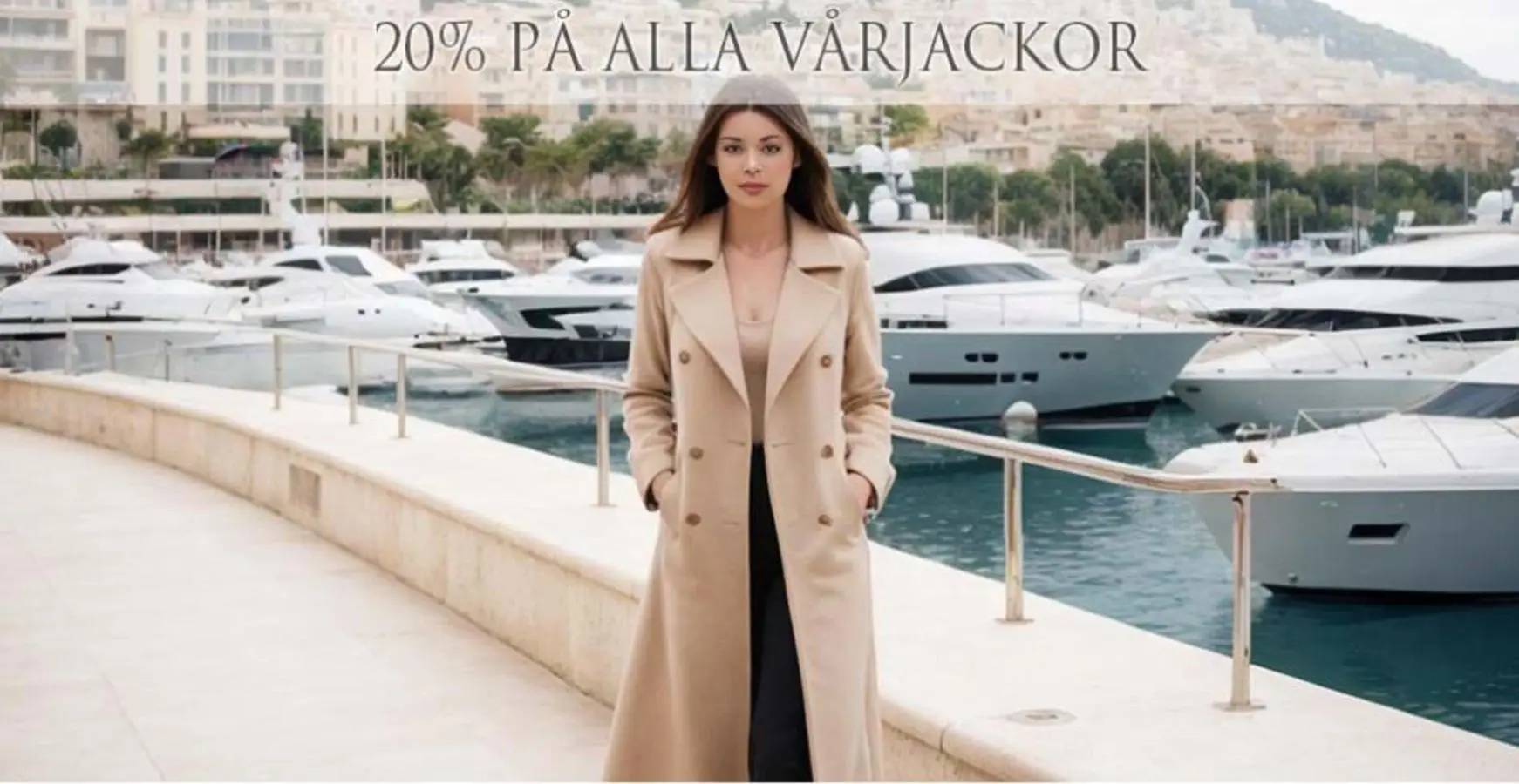 20% på alla vårjackor !