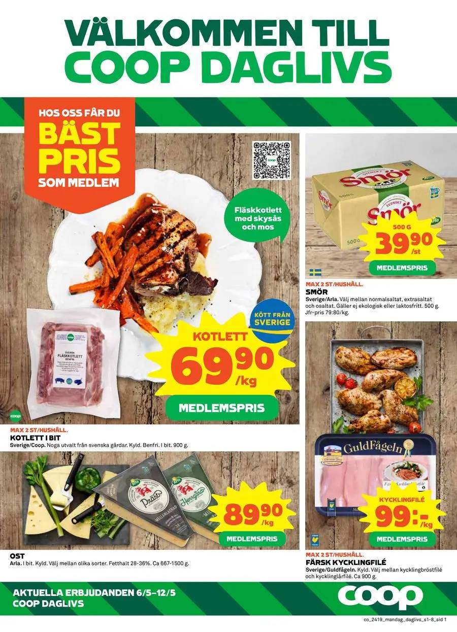 Coop Daglivs reklamblad