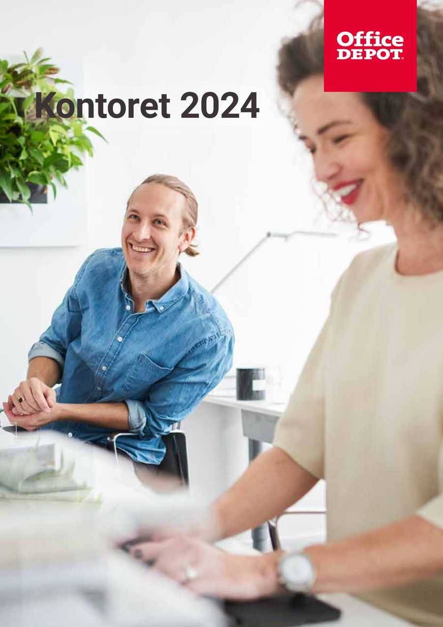 Office Depot - Möbelbroschyr 2024