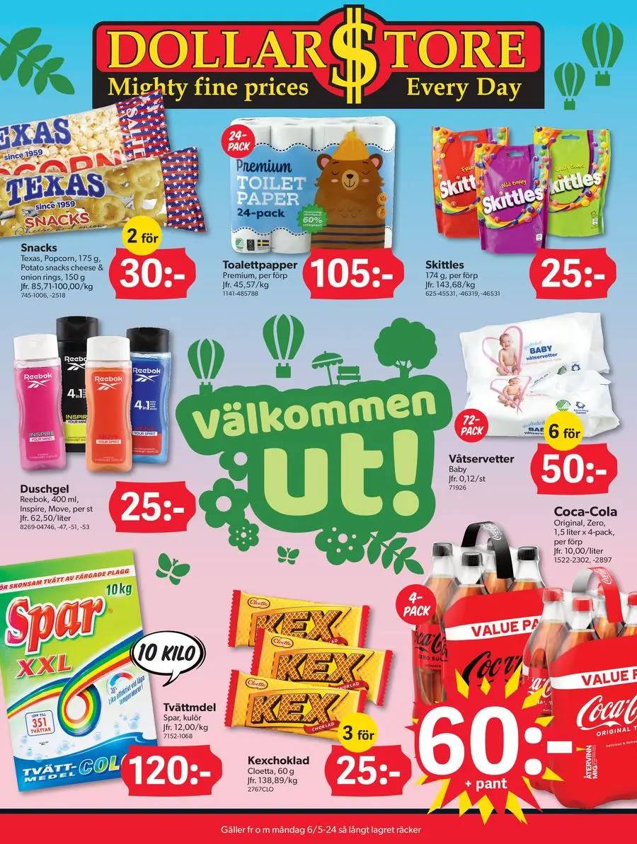 DollarStore Erbjudanden