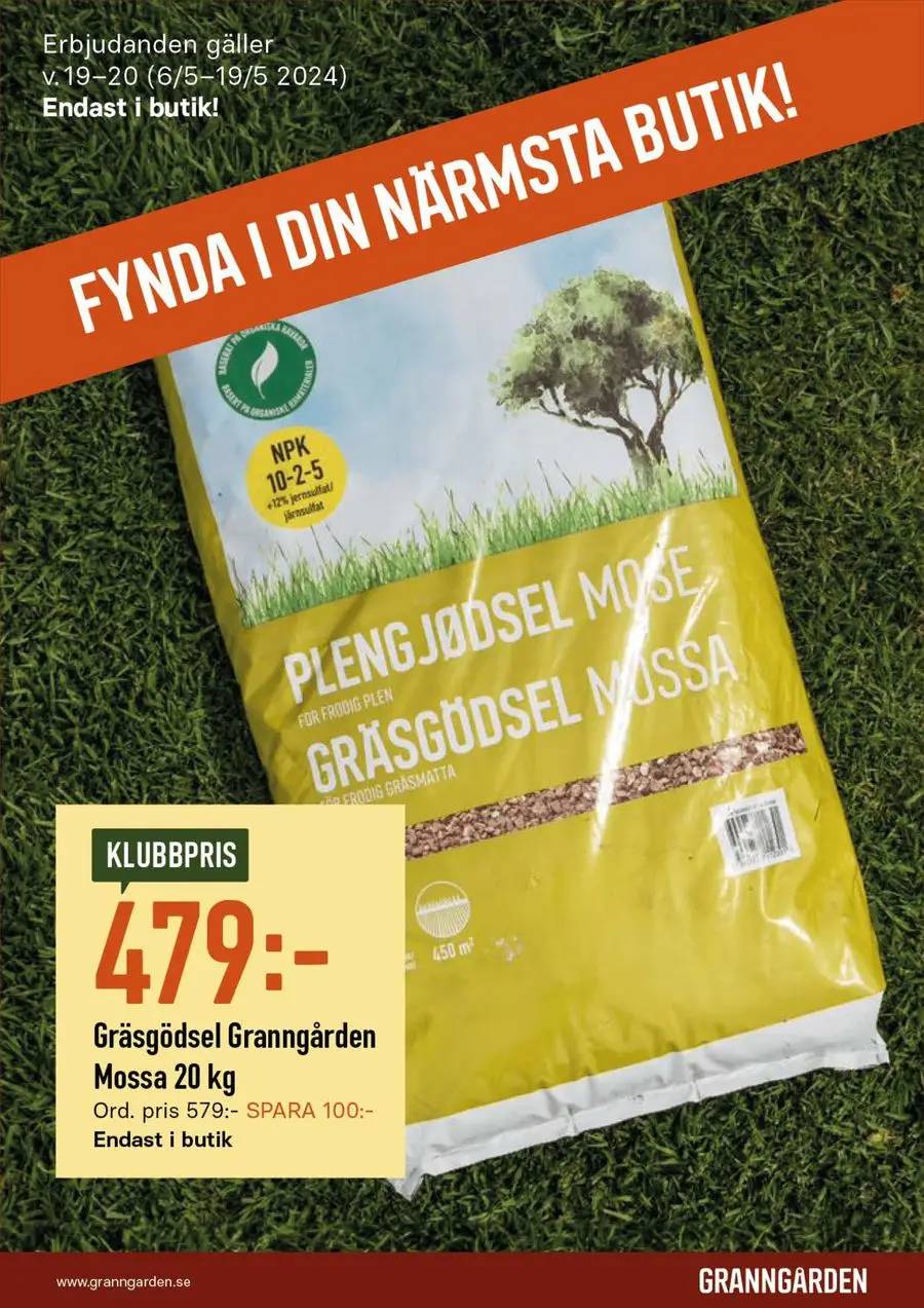 Fynda i din närmsta butik!