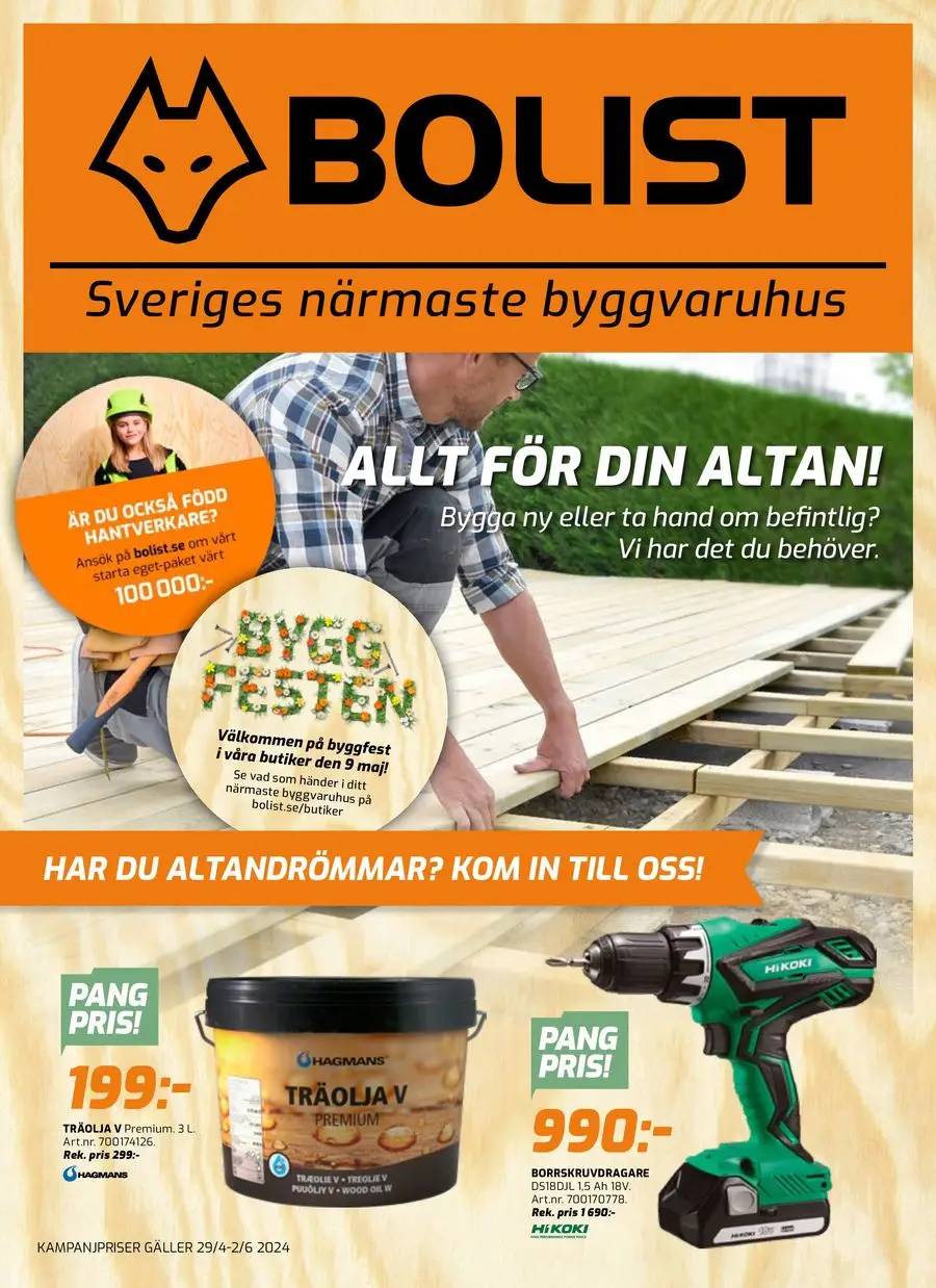 Sveriges närmaste byggvaruhus !