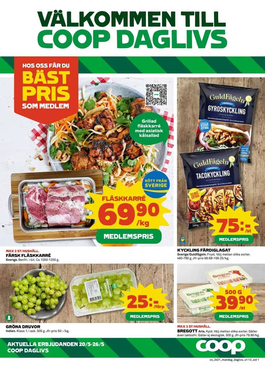 Coop Daglivs reklamblad