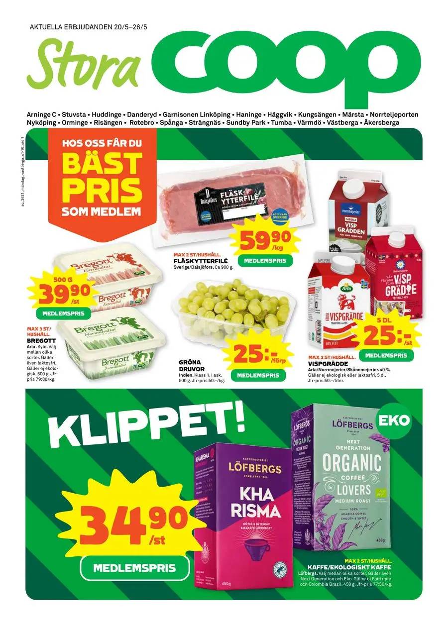 Stora Coop Erbjudanden