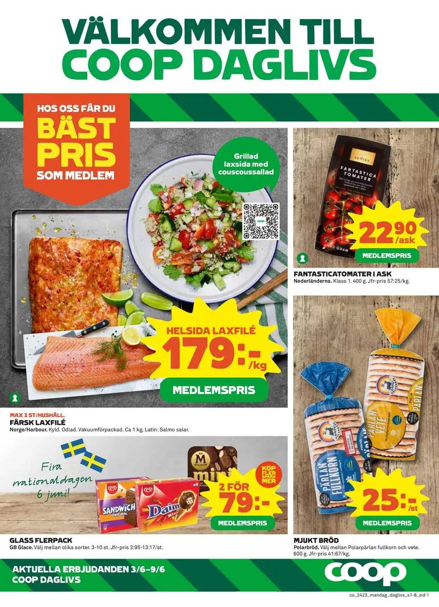 Coop Daglivs reklamblad