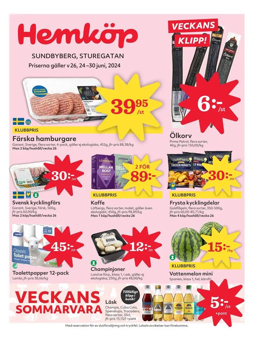 Aktuella deals och erbjudanden