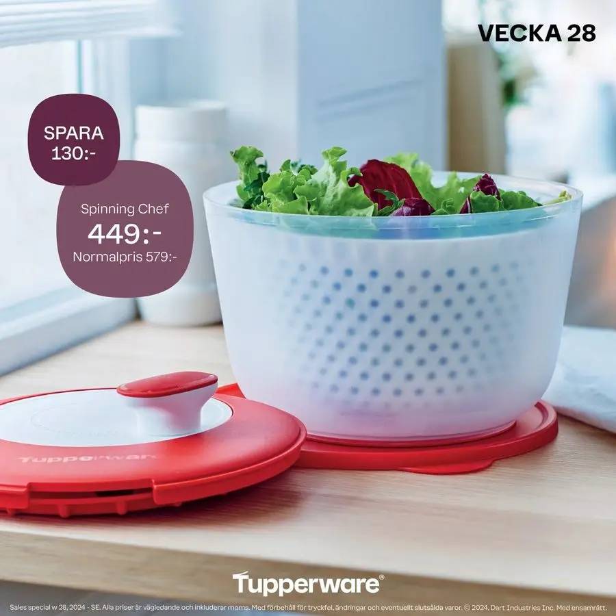 Tupperware reklamblad