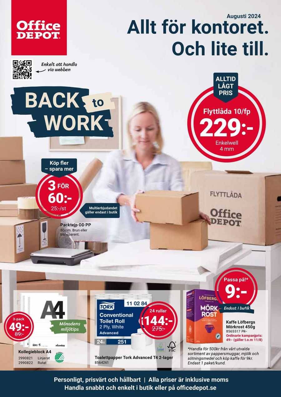 Office Depot - Månadens kampanjblad