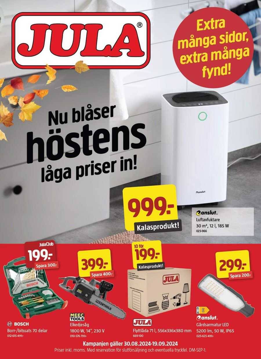 Bläddra i det senaste kampanjbladet 