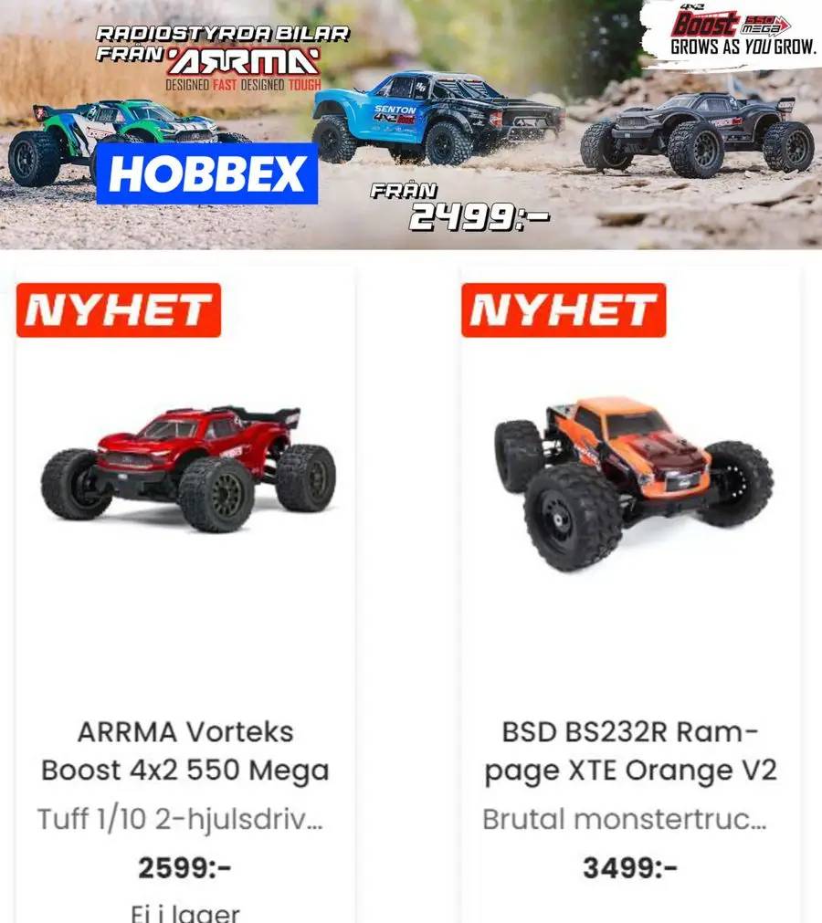 Hobbex New Arrivals