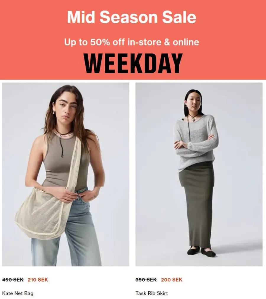 Mid Season Sale