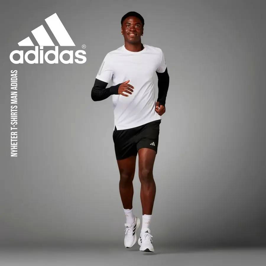 Nyheter T-shirts Man Adidas 