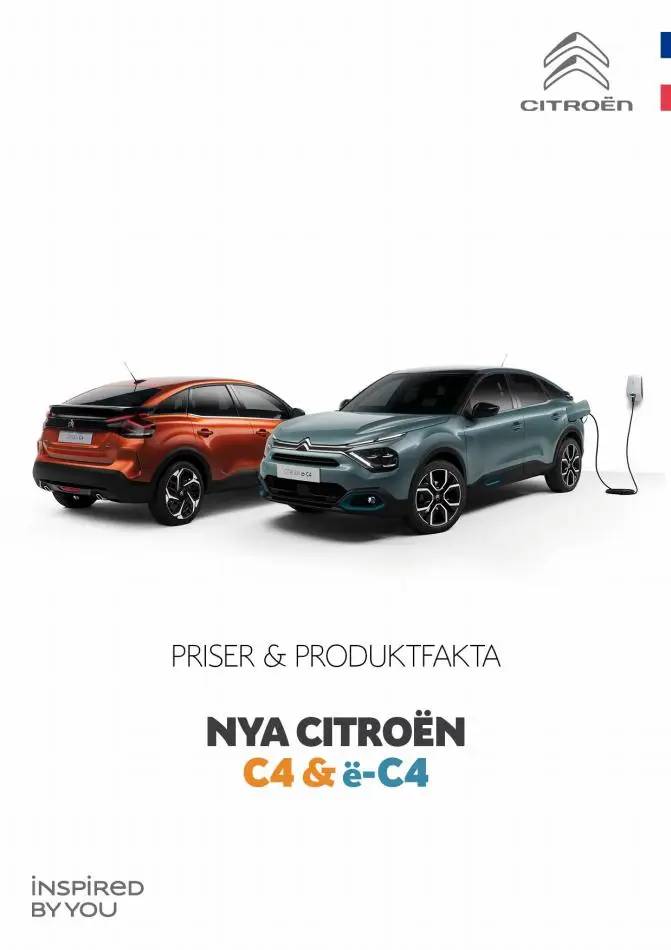 Nya Citroën C4 & Ë-C4