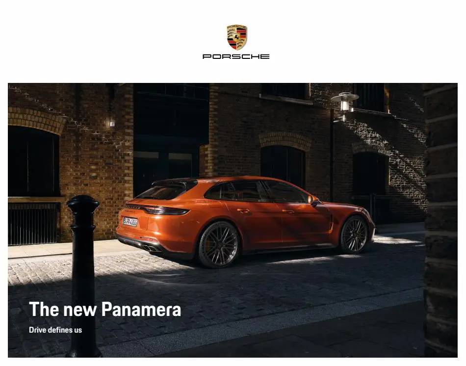 The new Panamera