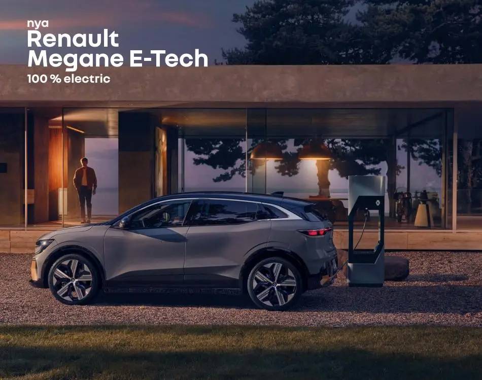 Nya Renault Megane E Tech Electric 2022