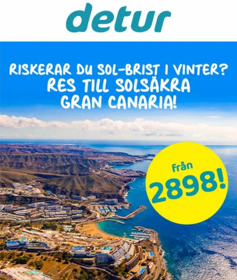 Gran Canaria i vinter 2898!