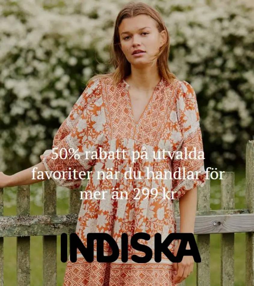 50% rabatt på utvalda favoriter